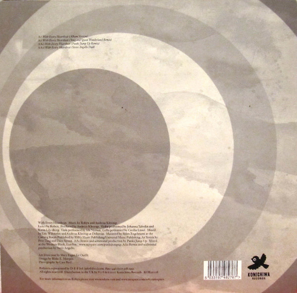 Robyn With Kleerup - With Every Heartbeat | Konichiwa Records (KOR12008) - 2 Robyn With Kleerup - With Every Heartbeat | Konichiwa Records (KOR12008) - 2