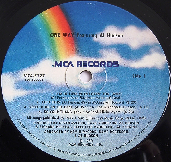 One Way Featuring Al Hudson - One Way Featuring Al Hudson | MCA Records (MCA-5127) - 3