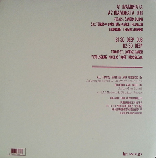 Abstract Soul - Inamorata | Kif Recordings (KIF 020) - 2