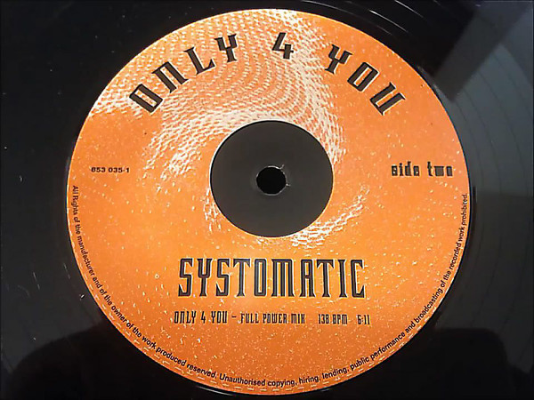 Systomatic - Only 4 You | Polydor (853 035-1) - 2