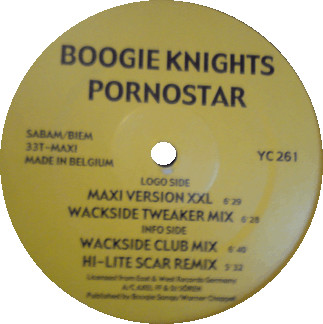 Boogie Knights - Pornostar | Yellow Cab (YC 261) - main Boogie Knights - Pornostar | Yellow Cab (YC 261) - main