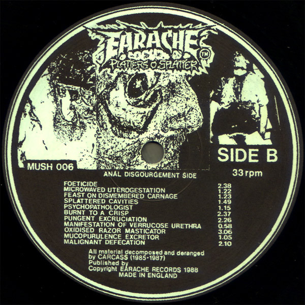 Carcass - Reek Of Putrefaction | Earache (MOSH 6) - 4 Carcass - Reek Of Putrefaction | Earache (MOSH 6) - 4