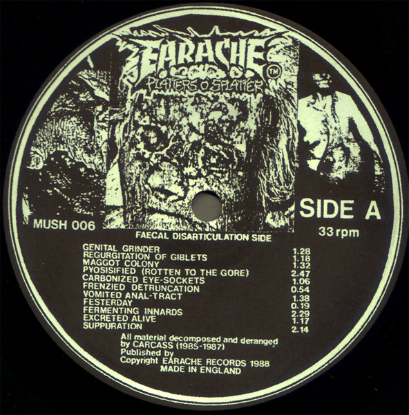 Carcass - Reek Of Putrefaction | Earache (MOSH 6) - 3 Carcass - Reek Of Putrefaction | Earache (MOSH 6) - 3