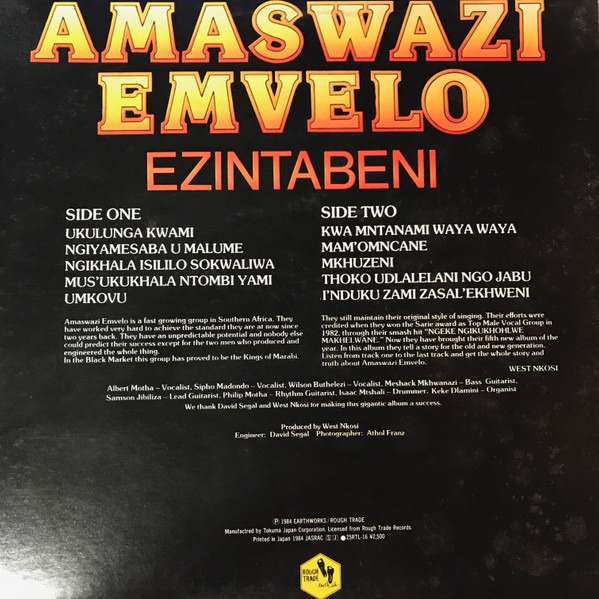Amaswazi Emvelo - Ezintabeni | Earthworks (25RTL-16) - 4
