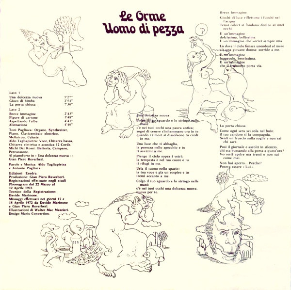 Le Orme - Uomo Di Pezza | Philips (6323 013 L) - 2