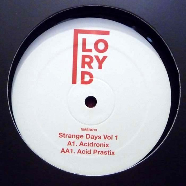 Lory D - Strange Days Vol 1 | Numbers. (NMBRS13)