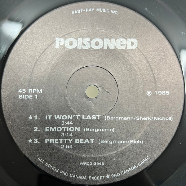 Poisoned - Poisoned | East-Ray (EAST-RAY 01) - 3