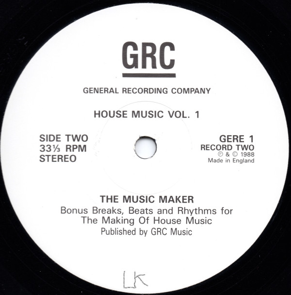 Various - House Music Vol. 1 | GRC (General Recording Company) (GERE1) - 5