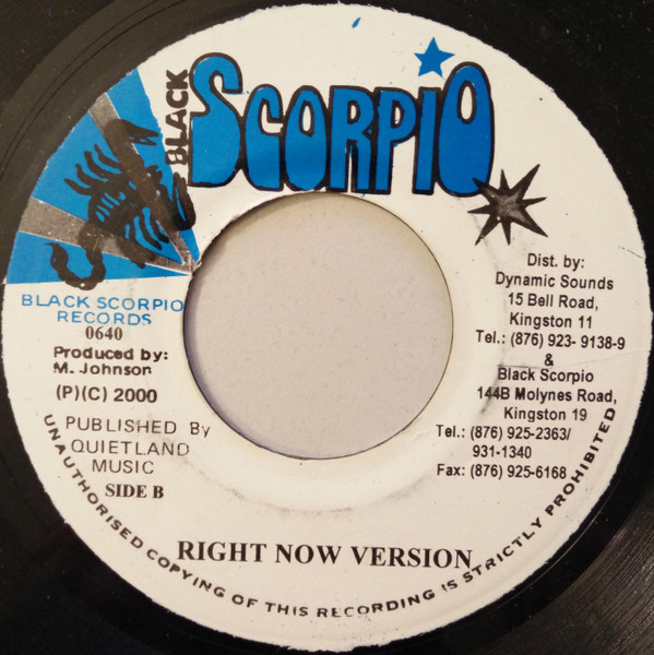 Capleton - Right Now | Black Scorpio (0640) - 2
