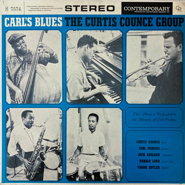 The Curtis Counce Group - Carl's Blues | Contemporary Records (S7574)