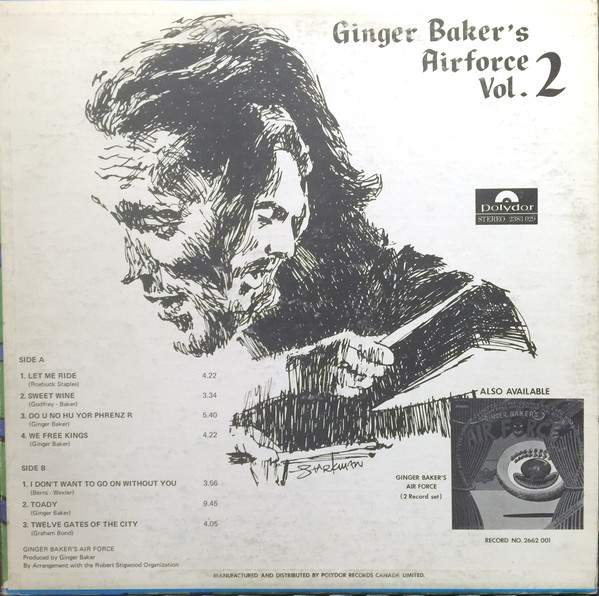 Ginger Baker's Air Force - Air Force 2 | Polydor (2383 029) - 2