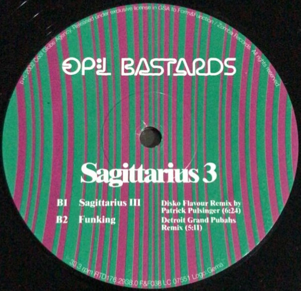 Op:l Bastards - Sagittarius 3 | Form & Function (F&F038) - 3 Op:l Bastards - Sagittarius 3 | Form & Function (F&F038) - 3