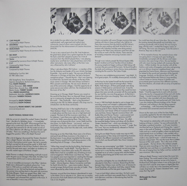 Ralph Thomas - Eastern Standard Time | BBE Records (BBE404ALP) - 3