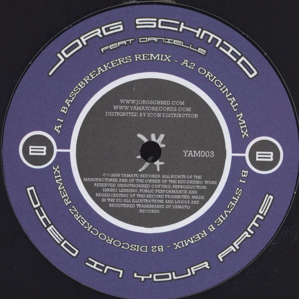 Jorg Schmid Feat. Danielle - Died In Your Arms | Yamato Records (YAM003)