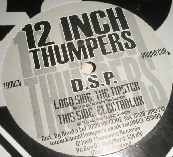 D.S.P. - The Tipster | 12 Inch Thumpers (THM031) - 2