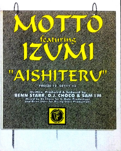 Motto Featuring Izumi - Aishiteru | Freeze Dance (50111-12)