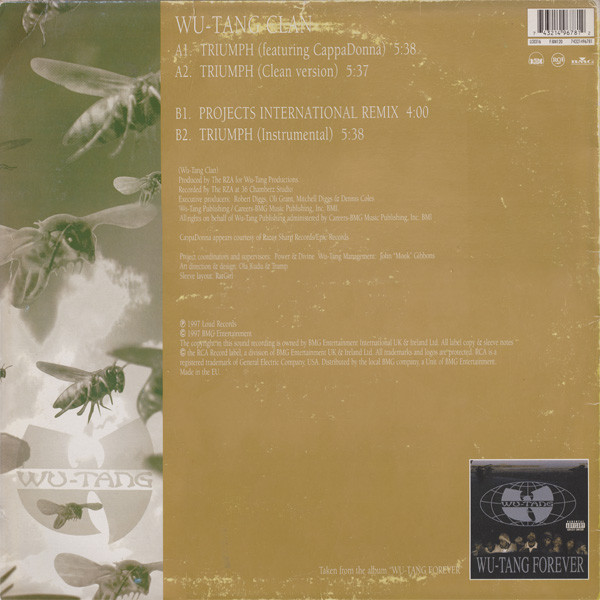 Wu-Tang Clan , Featuring Cappadonna - Triumph | Loud Records (74321 49678 1) - 2