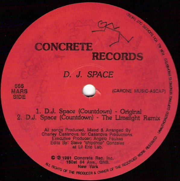 DJ Space - Keep On The Bass | Concrete Records (666)