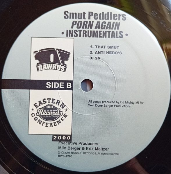 Smut Peddlers - Porn Again (Instrumentals) | Rawkus (RWK 1200) - 2