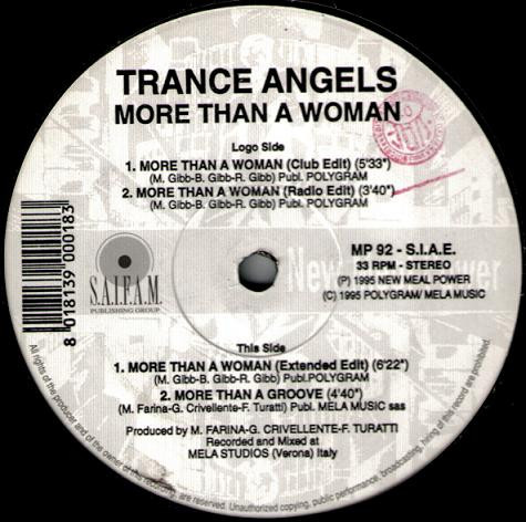 Trance Angels - More Than A Woman | New Meal Power (MP 92) - 2