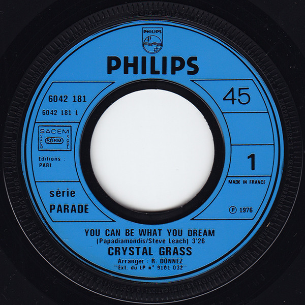 Crystal Grass - You Can Be What You Dream | Philips (6042 181) - 3 Crystal Grass - You Can Be What You Dream | Philips (6042 181) - 3
