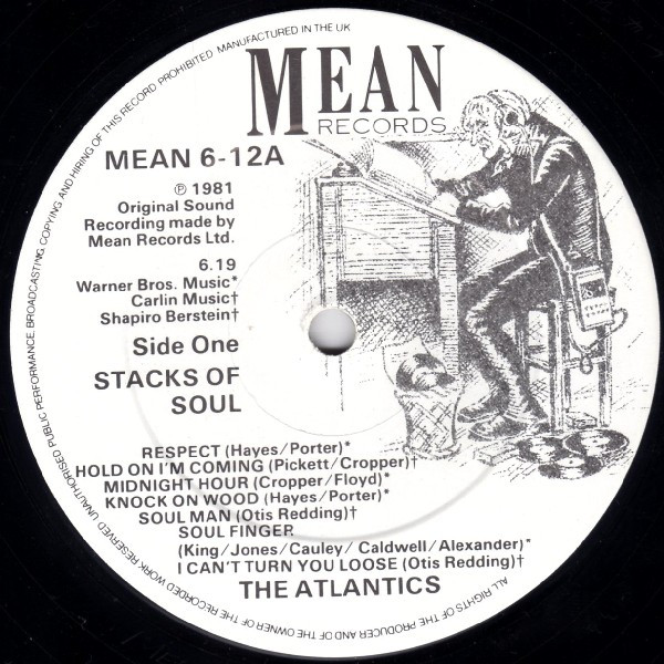 The Atlantics - Stacks Of Soul | Mean Records (MEAN 6-12)