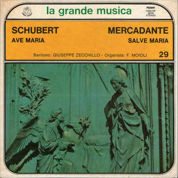 Franz Schubert / Giuseppe Saverio Mercadante - Ave Maria / Salve Maria | Penny (RGM-NP 02729) - main