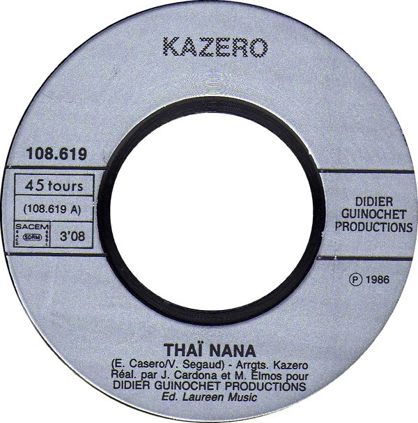 Kazero - Thaï Na Na | Didier Guinochet Productions (108 619) - 3