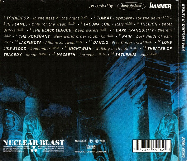 Various - Beauty In Darkness Vol. 4 | Nuclear Blast (NB 506-2) - 2 Various - Beauty In Darkness Vol. 4 | Nuclear Blast (NB 506-2) - 2