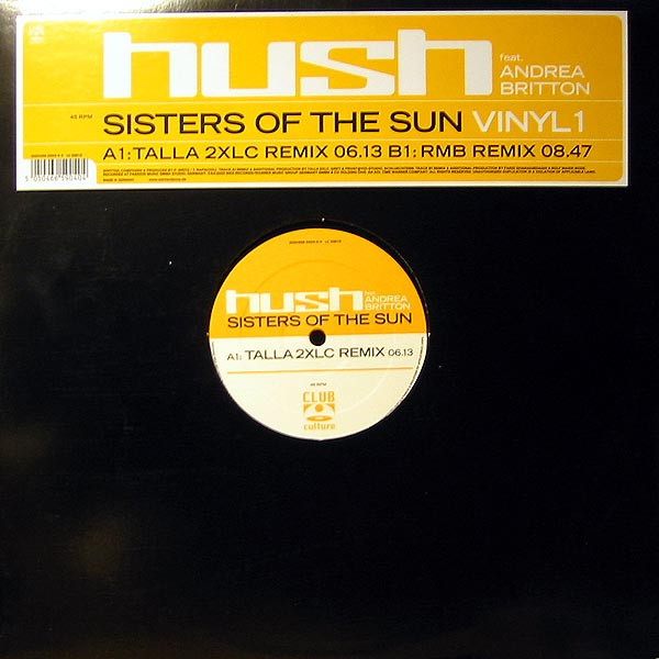 Hush Feat. Andrea Britton - Sisters Of The Sun | Club Culture (5050466-5904-0-4) - 3 Hush Feat. Andrea Britton - Sisters Of The Sun | Club Culture (5050466-5904-0-4) - 3