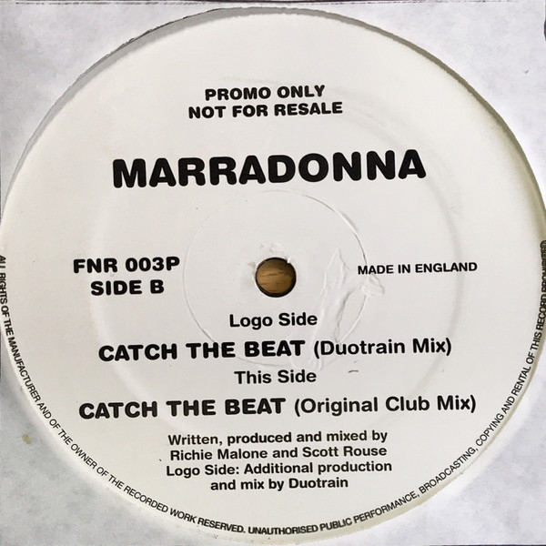 Marradonna - Catch The Beat | Fat 'N Round (FNR003P) Marradonna - Catch The Beat | Fat 'N Round (FNR003P)