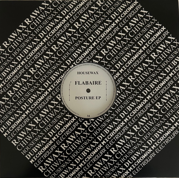 Flabaire - Posture EP | Housewax (HOUSEWAX034)