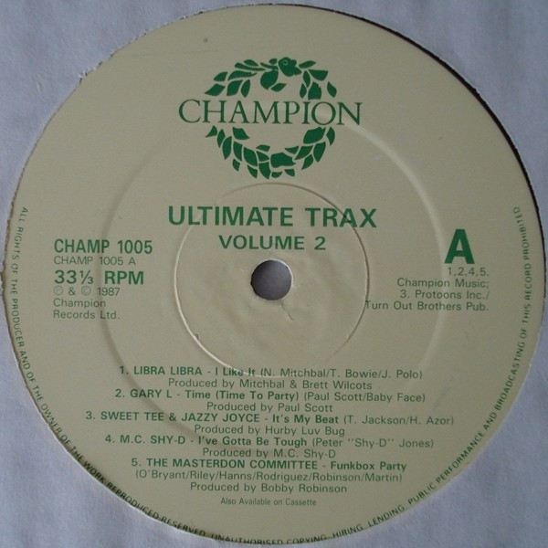 Various - Ultimate Trax 2 | Champion (CHAMP 1005) - 3 Various - Ultimate Trax 2 | Champion (CHAMP 1005) - 3