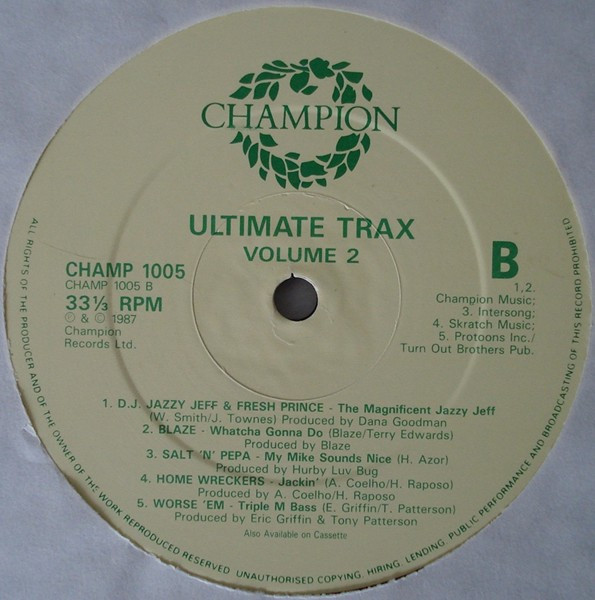 Various - Ultimate Trax 2 | Champion (CHAMP 1005) - 4 Various - Ultimate Trax 2 | Champion (CHAMP 1005) - 4