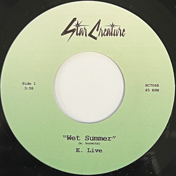 E. Live - Wet Summer | Star Creature (SC7068) - main