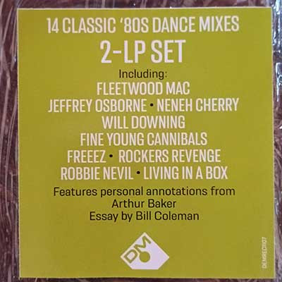 Arthur Baker - Dance Masters: Arthur Baker (The Classic Dance Remixes) | Demon Records (DEMREC1107) - 3