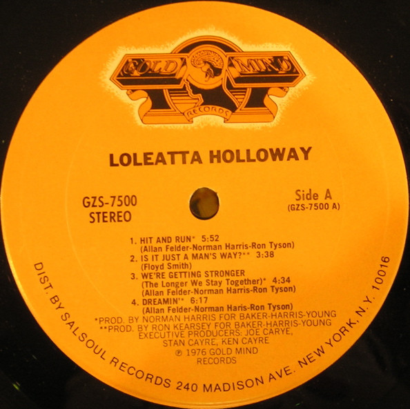 Loleatta Holloway - Loleatta | Gold Mind Records (GZS-7500) - 3
