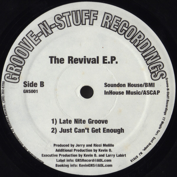 Jerry Melillo / Ricci Melillo - The Revival E.P. | Groove-N-Stuff Recordings (GNS001) - 2
