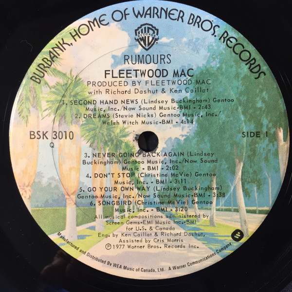 Fleetwood Mac - Rumours | Warner Bros. Records (BSK 3010) - 3 Fleetwood Mac - Rumours | Warner Bros. Records (BSK 3010) - 3