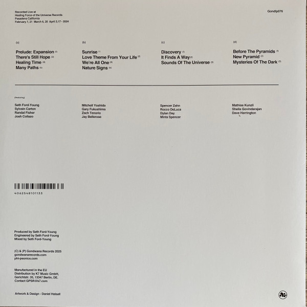 Phi-Psonics - Expanding To One | Gondwana Records (GONDLP076) - 2 Phi-Psonics - Expanding To One | Gondwana Records (GONDLP076) - 2