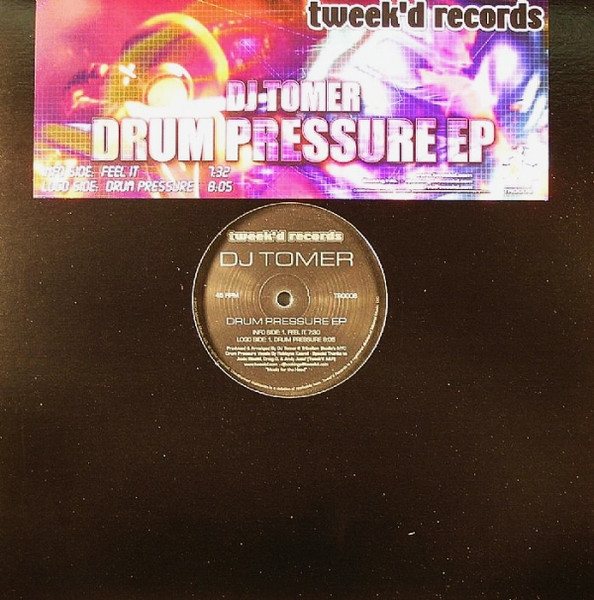 DJ Tomer - Drum Pressure EP | Tweek'd Records (TR0008)
