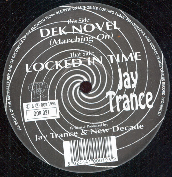 Jay Trance - Locked In Time | Out Of Romford Records (OOR 021)