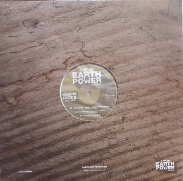 Dub Foundry , Ranking Fox , Hornsman Coyote , Benji Revelation - Sinner Man | Earth & Power Records (EAP12001) - 4