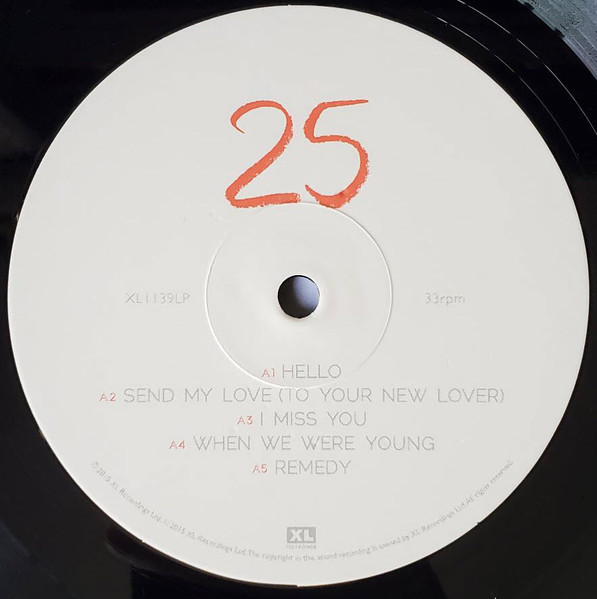 Adele - 25 | XL Recordings (XL1139LP) - 3