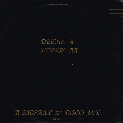 Sex Gang Children - Deiche | Saderal (SLS 12 001) - 2