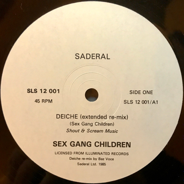 Sex Gang Children - Deiche | Saderal (SLS 12 001) - 3