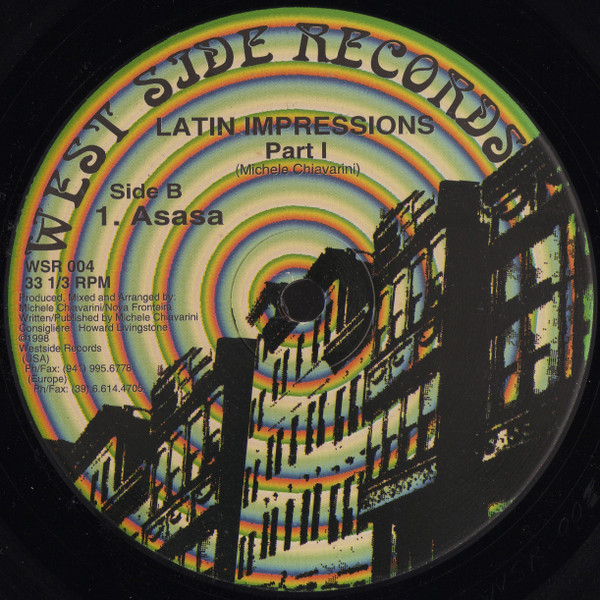 Victor Simonelli / Michele Chiavarini - Latin Impressions Part I | West Side Records (WSR 004) - 2