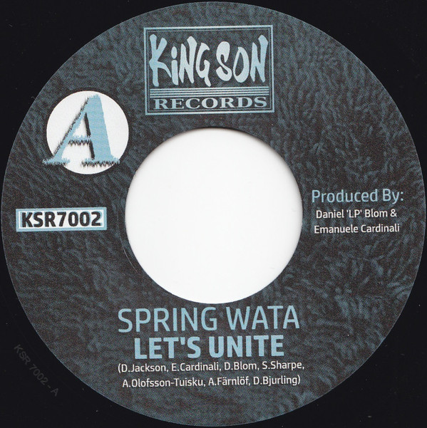 Spring Wata / Brilli - Let's Unite / Unity Is Strength | King Son Records (KSR7002) - main