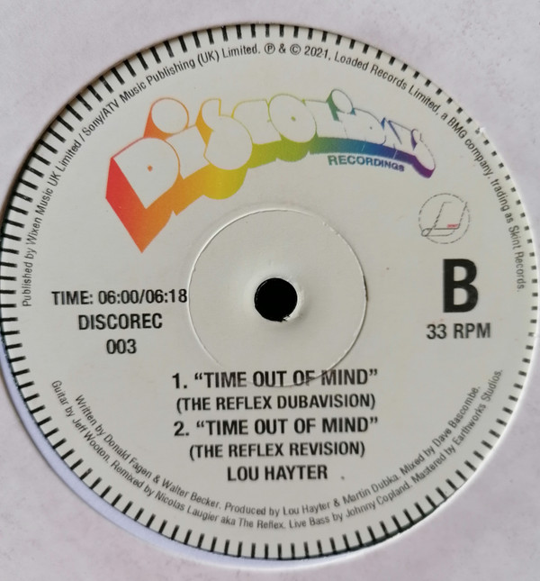 Bruise / Lou Hayter - When Pianos Attack / Time Out Of Mind | Discolidays (DISCOREC003) - 2