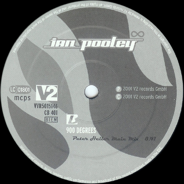 Ian Pooley - 900 Degrees Vol.1 | V2 (VVR5015146) - 4